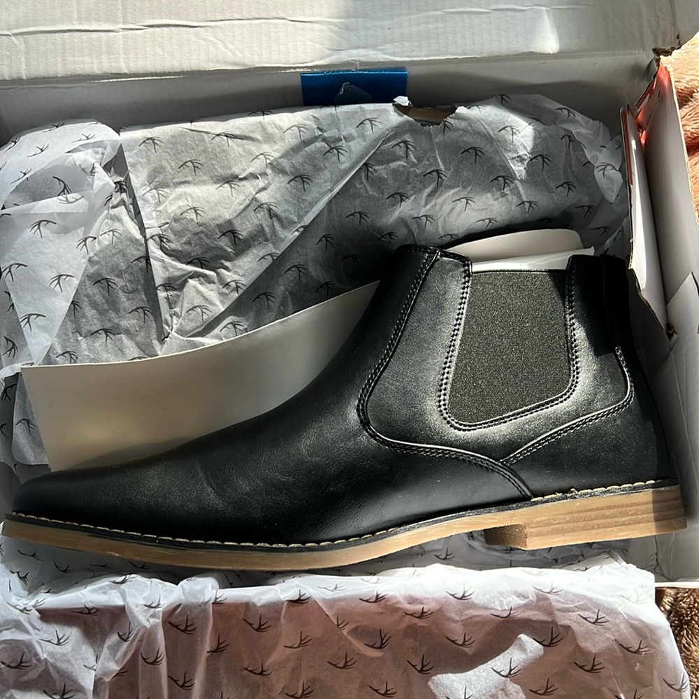 Deer Stags size 11W men’s leather boots
